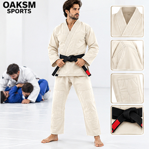 Kimono de Jiu Jitsu Brasileño, Tejido Perla, Parches Bordados, Equipo de Entrenamiento de Artes Marciales, Todos los Colores A0 A1 A2 A3 - Product Image 1