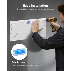 Set di 8 Scaffali a Muro in Acciaio a 2 Livelli per Garage, 1 x 3 Piedi per Ripiano, 24 x 72 Pollici con Ganci, 24 x 72 Pollici per Stoccaggio a Parete - Product Image 5