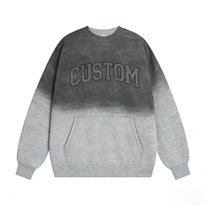 เสื้อสเวตเชิ้ตโอเวอร์ไซส์ปักลาย Glory Custom Sun Fade คุณภาพพรีเมียม ผ้าฝ้าย 100% รับผลิตแบบ OEM ขายส่ง - Product Image 1