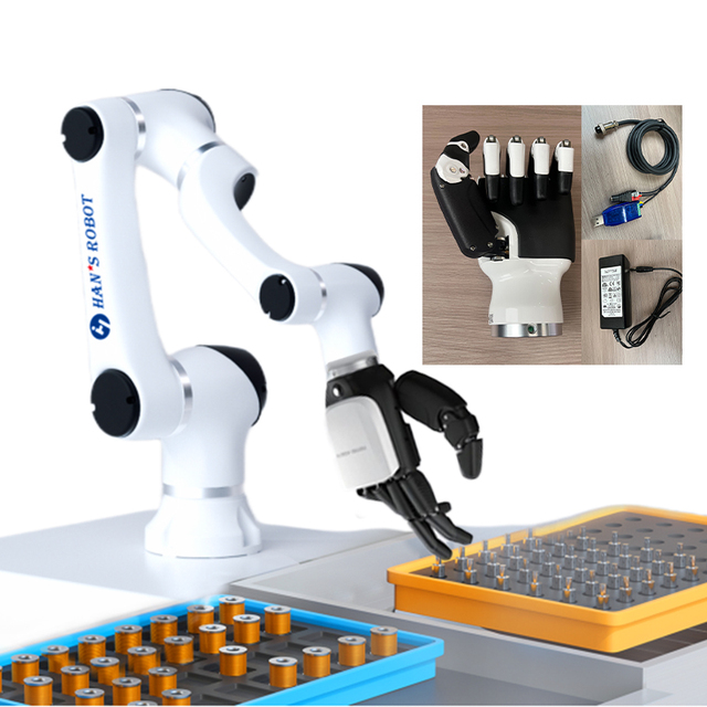 OEM ODM Intelligent Inspire Robot 6 Degrees Freedom 12 Joints Hand Robotic Electric Gripper for Cobot Robot