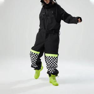 Pantalon de ski unisexe -Tex 10 000 mm imperméable, isolé en polaire, anti-UV, respirant, coupe-vent, avec logo personnalisé, pour snowboard - Product Image 4