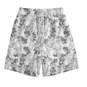 Wholesale Custom Print High Quality Double <b>Layer</b> Canvas Streetwear Drawstring Closure Camouflage Women's Sweats Shorts - Product Image 4