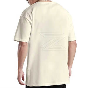 T-shirt surdimensionné léger 100 % coton, séchage rapide, respirant, nouvelle mode, pour usage extérieur, design personnalisable - Product Image 4