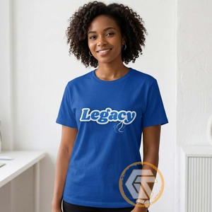 GREEK TREASURES เสื้อยืดสตรี Zeta Phi Beta Sorority ปักลายบนผ้าเจอร์ซีย์ สวมใส่สบาย คุณภาพสูง ระบายอากาศได้ดี ผ้าฝ้าย 100% คอกลม - Product Image 3