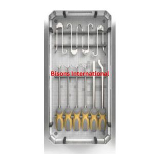 Kit de Instrumentos Ortopédicos BISONS, Juego de Herramientas Quirúrgicas para Cirugía Ósea, Instrumentos Ortopédicos para Cirugía de Trauma - Product Image 3