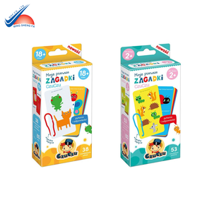 Jeu de cartes éducatif pour enfants, impression avec taille et emballage de boîte personnalisés - Product Image 2