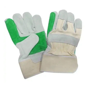 ถุงมือหนังคุณภาพสูงสำหรับงานหนัก ป้องกันมือสำหรับงานอุตสาหกรรม งานก่อสร้าง - Product Image 4