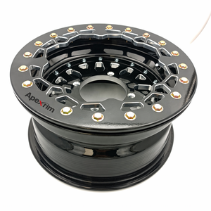 Cerchi in Alluminio Jiangchen UTV Beadlock 15*10 <span class=keywords><strong>5</strong></span>+<span class=keywords><strong>5</strong></span> 15" <span class=keywords><strong>X</strong></span> <span class=keywords><strong>7</strong></span>" 4+3 4*156 Ruote Anteriori e Posteriori per YXZ 1000 per Can Am Maverick X3 - Product Image 5