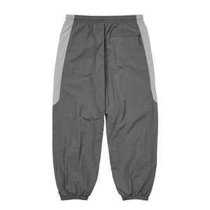Chaqueta cortavientos de nailon ligero estilo vintage con puños, pantalones de chándal holgados para hombre, venta al por mayor, ropa deportiva urbana lisa, cortavientos - Product Image 5