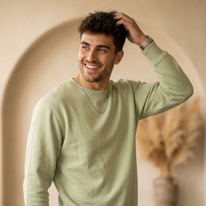 Sweat-shirt personnalisé de haute qualité pour hommes et femmes, col rond, coton et polyester, sweat-shirt personnalisé de bonne qualité, sweat-shirts pour hommes - Product Image 5