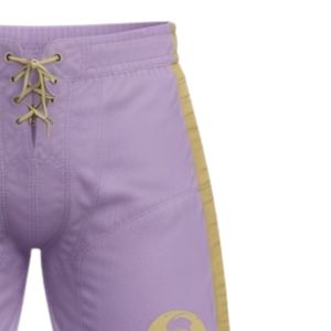Shorts d'entraînement de hockey sur glace sublimés pour hommes, en polyester, avec cordon de serrage et bande latérale, pour matchs d'équipe et entraînements - Product Image 4