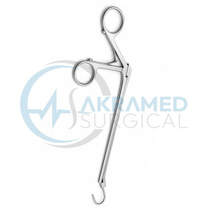 Pince à ligature vaginale Miya Hook en acier inoxydable, instrument chirurgical gynécologique certifié CE, réutilisable - Product Image 6