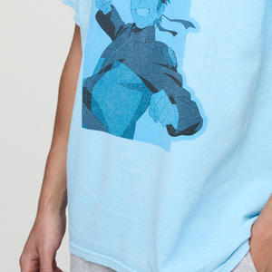 Ventes en gros d'uniformes de gardien de sécurité pour hommes, t-shirt à manches courtes en tricot imprimé noir à col rond pour la sécurité - Product Image 6