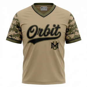 Maillot de baseball personnalisé sublimé, coutures haute résistance, tissu respirant haute performance, tenue d'entraînement pour équipe, vente en gros - Product Image 1