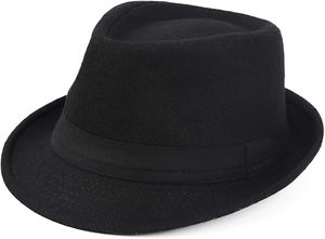 OEM Wool Felt <b>Fedora</b> Fashion Jazz <b>Hat</b> for <b>Men</b> & Women - Product Image 4