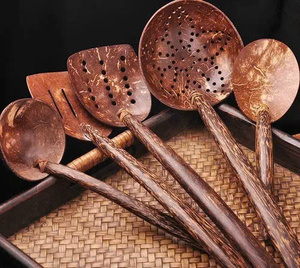Wooden <b>Spoon</b> Set Unique Shape Handcrafted Design OEM Custom Logo Supplier - Product Image 2