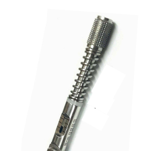 Dental <b>Torque</b> Wrench 4.0mm Hex 6.35mm Hex 10-40ncm Knurled Grip Silver Manual Surgical Instrument Class I - Product Image 5