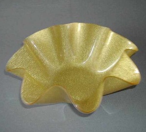 Bol à salade AZORA INDUSTRIES en résine époxy blanche à effet tourbillon, écologique, résistant au lave-vaisselle, durable, vaisselle classique pour la maison - Product Image 2