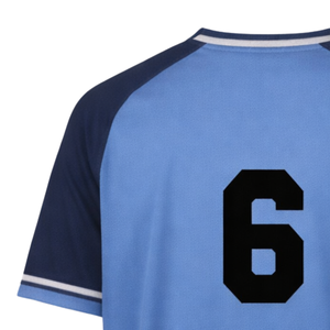 Camiseta de Béisbol Personalizada con Botones y Rayas para Jóvenes, Uniforme Deportivo Transpirable de Poliéster, Suministro al por Mayor OEM - Product Image 6