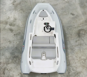 Bateau de pêche et de travail de luxe en aluminium, modèle 2023, d'occasion, Inflatables 350 XP 4m BRP ROTAX 90hp, moteur in-bord JetDrive - Product Image 1