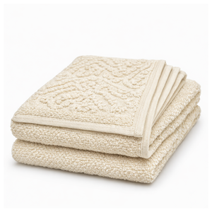 Serviette de bain jacquard de qualité supérieure, 100 % coton, douce, absorbante, séchage rapide, ensemble de serviettes pour hôtel et resort - Product Image 1
