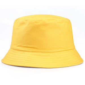 Chapeau Bob Femme en Coton Noir Uni à Bord Large et Dessus Plat, Personnalisable avec Logo Brodé, Idéal pour l'Été et la Plage - Product Image 3