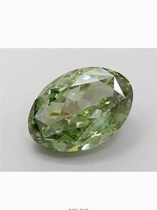 Diamante Ovalado de Corte Fantasía Verde Intenso Cultivado en Laboratorio, Certificado por IGI, para Joyería para Hombre y Mujer - Product Image 6