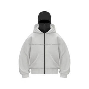 Nouveau Cagoule à Capuche Zippée Personnalisable avec Logo 2026 – Qualité Supérieure pour Hommes – Streetwear Hiver 2026 - Product Image 5