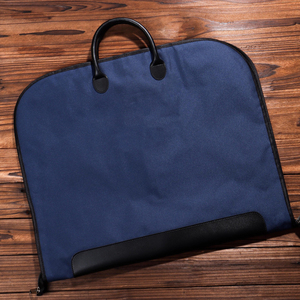 Sac à vêtements pliable en toile de coton premium avec sangle réglable, style fourre-tout de haute qualité, porte-costume de voyage LCGB-0008 - Product Image 4