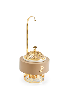 Arabic Luxury Chafing Dish Set Gold Calligraphy Food Warmer Green Buffet Serving Stand for Festive Wedding Catering Tableware - Product Image 4