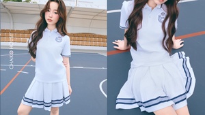 Mini jupe de golf et de tennis pour femmes Crocodile Spandex Taille élastique Vêtements par Rina XS Taille Longue pour les filles Prêt à expédier - Product Image 5