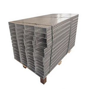 Bandeja Portacables Perforada Tipo Ranura con Recubrimiento en Polvo Resistente al Fuego, 300*150, Soporte Metálico Ignífugo - Product Image 1