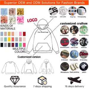 ชุดฮู้ดดี้ครอปคุณภาพสูงสำหรับฤดูหนาว ผู้ชาย กางเกงวอร์มและเสื้อฮู้ดดี้ 2 ชิ้น ชุดลำลอง พิมพ์ลาย ODM - Product Image 6