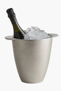 Luxury wine chiller metal wine <b>cooler</b> silver champagne bucket party drink <b>cooler</b> bottle holder elegant wine bucket stainless - Product Image 2
