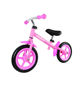 Vélo d'équilibre rose pour enfants de 12 pouces, vélo d'apprentissage sans roulettes pour les tout-petits et les enfants d'âge préscolaire - Product Image 1
