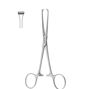 คีมจับเนื้อเยื่อทางการแพทย์ Allis Forceps คีมผ่าตัดสแตนเลสสตีลแบบใช้ซ้ำได้สำหรับการจับเนื้อเยื่ออย่างปลอดภัย - Product Image 3
