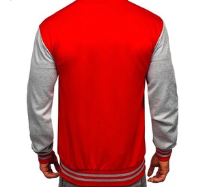 Stylish <b>Men</b> Canvas Varsity Jacket Autumn Hot Selling Breathable Windproof Eco-Friendly High Quality Easy Wash Custom Colors - Product Image 1