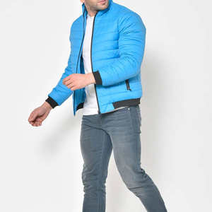 Veste d'hiver pour homme, coupe-vent, légère, chaude et tendance, vente en gros de vestes matelassées pour homme - Product Image 4