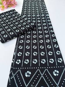 Mozambique African Wax Print Ankara 100% Cotton Twill <b>Fabric</b> for Boys Shirts Dresses and Trendy Fashion - Product Image 5