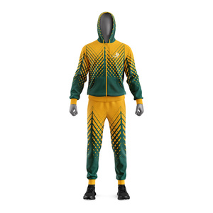 Survêtements légers et respirants pour hommes, coupe classique, 2-en-1, à capuche, imprimés sur mesure, pour le printemps, ensemble uni teint, coutures de qualité supérieure - Product Image 2