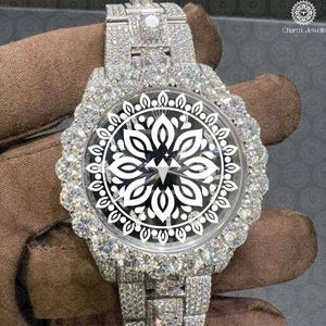 Reloj de moda de lujo para mujer Charm Jewells, caja de acero inoxidable, bisel de diamantes, movimiento de cuarzo analógico, esfera redonda de 38mm - Product Image 4