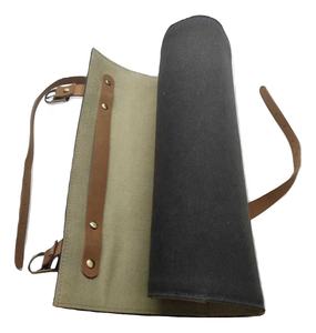 Bolsa de Lona y Cuero de Alta Calidad para Cuchillos de Chef, con Cierre, Impermeable, Organizador Profesional de Cocina, Estuche de Viaje - Product Image 1