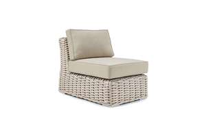Conjunto de Sofás de Esquina en Forma de L para Exteriores, Sofá de Jardín de Mimbre Grueso y Resistente, Muebles de Sofá Clásicos de Lujo - Product Image 2