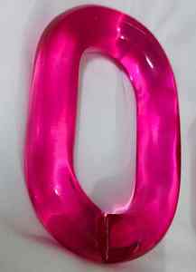 Chaîne murale décorative en résine colorée, accent décoratif pour l'intérieur de la maison, salon, chambre et décoration d'hôtel de luxe - Product Image 2