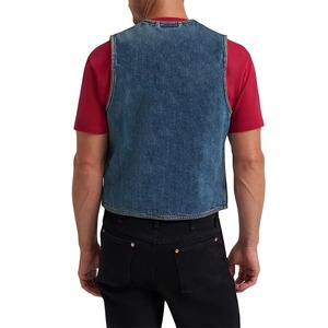 Chaleco Vaquero de Algodón para Hombre, a la Moda, en Oferta, Chaleco Vaquero Masculino de Alta Calidad y Diseño Premium - Product Image 2
