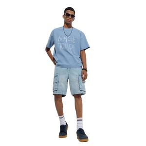 Vente chaude personnalisé 180g imprimé T-Shirt à manches courtes hommes surdimensionné O cou 100% coton t-shirts meilleur pour un usage quotidien - Product Image 3