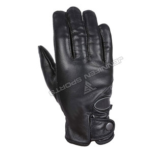 Gants de moto Knight imperméables en cuir pleine doigt, chauds, à coque rigide, avec fonction écran tactile, pour l'hiver - Product Image 2