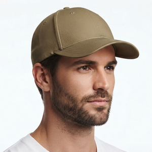 Casquettes de baseball unisexes en coton pur à 6 panneaux avec fermeture snapback, personnalisables avec logo brodé, collection Printemps/Été, vente en gros Charr Industries CI-RA-1085 - Product Image 2