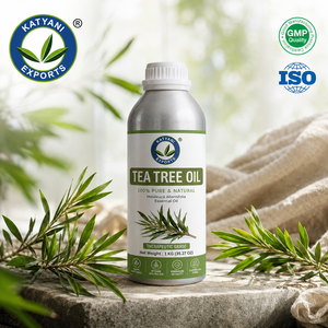 Premium Quality Pure Tea Tree Essential Oil Natural Wholesale Supply for Aromatherapy & Cosmetics Formulations - Katyani Exports - Product Image 1
