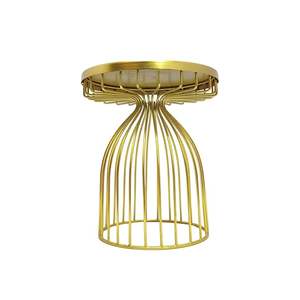 Support à gâteau en métal de qualité supérieure pour la décoration de mariage, élégant présentoir à desserts pour les fêtes et les pâtisseries - Product Image 1